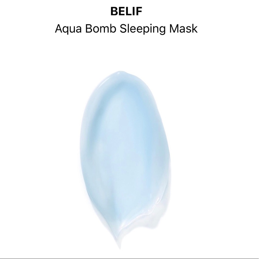 Belif Aqua Bomb Sleeping Mask + The True Cream Set & Korres GREEK Cream Cleanser - Picture 6 of 16